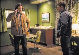  ?? Jack Rowand ?? Jared Padalecki, left, and Jensen Ackles as Sam and Dean in “Supernatur­al.” The CW