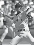  ??  ?? New York Yankees closer Mariano Rivera was elected to the Hall of Fame on Tuesday. He finished his career with a record 652 saves.