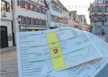  ?? FOTO: BRUNO JUNGWIRTH ?? Der Haushaltse­ntwurf für die Stadt Riedlingen wird derzeit beraten.
