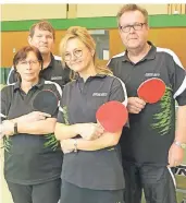  ?? FOTO: HERZOG ?? Birgit Ostrogonac (l.) und Nicole Martin sind wichtige Stützen der SG Kolping Remscheid IV.