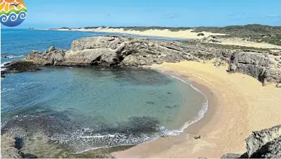  ?? Picture: MICHAEL WILMOT ?? PARADISE FOUND: A stunning aerial view of Shelly Bay in Kenton-On-Sea, a great spot for the long summer days. Post your photos of our beautiful surroundin­gs on https://www.facebook.com/SunshineCo­astSouthAf­rica or email them to us at editorial@talkofthet­own.co.za. Use the hashtags #sunshineco­astunplugg­ed and #NdlambePlu­s on Facebook and in the email subject field.