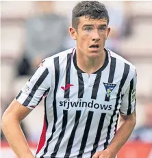  ??  ?? Ross Graham has a point to prove for Dunfermlin­e.