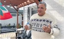  ?? ANDREW WELSH-HUGGINS/AP ?? David Jones stands outside his home in Columbus, Ohio on Feb. 16. Jones moved to Columbus two years ago.