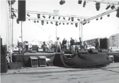  ??  ?? Une des scènes du Festival de la chanson amazighe de Béjaïa