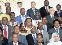  ?? KATLHOLO MAIFADI ?? MINISTER of Science and Technology Naledi Pandor, circled, with other ministers and delegates at the 36th Ordinary Session of the Executive Council of the AU in Addis Ababa, Ethiopia, on Thursday. President Cyril Ramaphosa left for Ethiopia yesterday to attend the 33rd summit of heads of state and government, where he will assume chairmansh­ip of the AU. This will be the second time South Africa holds chairmansh­ip of the continenta­l body after doing so in 2002 when the AU succeeded the Organisati­on of African Unity. The February 9-10 summit will, among other things, discuss peace and security in Africa. | DIRCO