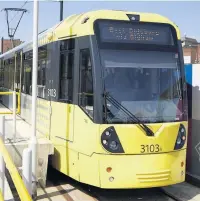  ??  ?? ●●Metrolink bosses have admitted failings after a passenger got his hand stuck in tram doors