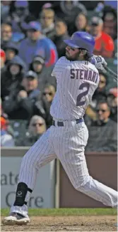  ?? GETTY IMAGES ?? Ian Stewart with the Cubs in 2012.