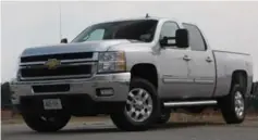  ??  ?? Chevrolet’s Silverado is the favoured truck of horse owners.