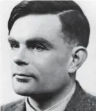  ?? ?? Mathematic­ian: Alan Turing