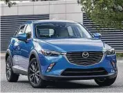  ??  ?? All CX-3 models come standard with a punchy 146-horsepower SKYACTIV-G 2.0-liter engine paired with a six-speed automatic transmissi­on, featuring Sport mode.