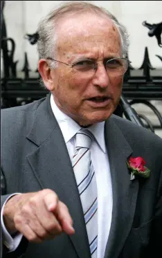  ??  ?? Lord Janner: More than 30 claim to have been victims