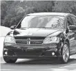  ?? BILL DELANEY, FIAT CHRYSLER ?? The Dodge Avenger is one of the vehicles under recall.