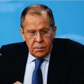  ?? ?? Sergey Lavrov on a charm offensive in Africa