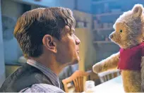  ?? LAURIE SPARHAM/DISNEY VIA AP, FILE ?? Ewan McGregor in a scene from the film Christophe­r Robin. Tom Cruise has outrun Winnie-the-Pooh at the box office.