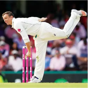  ??  ?? Star pick: Steve O'Keefe took 12 wickets for Australia against India