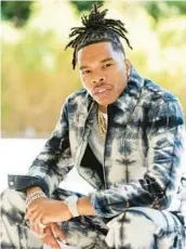  ?? CHRIS PIZZELLO/AP ?? Rapper Lil Baby, seen Oct. 5 in Los Angeles, recently released his third studio album,“It’s Only Me.”