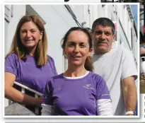  ??  ?? (Above) Young runners take a break after a Junior parkrun in Tralee. Photo
Domnick Walsh Eye Focus (Left) (From Left) Caroline Lynch, Tralee junior parkrun Event Director ; Siobhan Kearney Tralee parkrun Event Director; and Tim Segal Listowel parkrun...