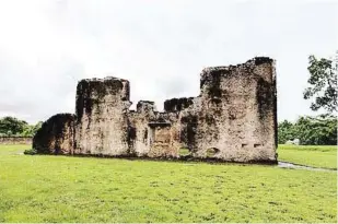  ??  ?? Ruins of Fort Zeelandia