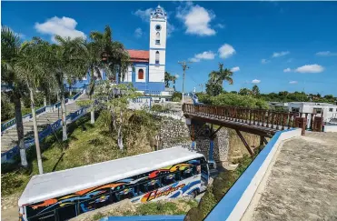  ?? FOTOS JESúS RICO ?? La iglesia Santo Domingo de Guzmán, ubicada en el corazón del pesebre del Atlántico.