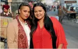  ??  ?? Former MasterChef New Zealand winners Karena and Kasey Te AwaBird return with their own series on Sunday.