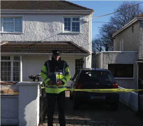  ?? Photos: Stephen Collins/Collins ?? Gardaí at the scene in Shankill, Co Dublin, where a young girl was allegedly assaulted.