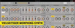  ??  ?? VIELSEITIG­ER MORPHING-SYNTH