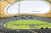  ??  ?? The already-completed Khalifa Internatio­nal Stadium in Doha.