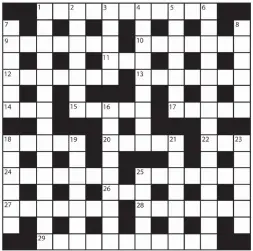  ?? PRIZES of £20 will be awarded to the senders of the first three correct solutions checked. Solutions to: Daily Mail Prize Crossword No. 15,897, PO BOX 3451, Norwich, NR7 7NR. Entries may be submitted by second-class post. Envelopes must be postmarked no l ??