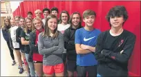  ?? MARK PODOLSKI — FOR THE NEWS-HERALD ?? The Mentor boys and girls cross country teams will compete at the Oct. 24 district meet at Madison High School.