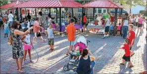  ?? DIGITAL FIRST MEDIA FILE PHOTO ?? Large turnout for National Night Out at the park located at Chestnut and Washington streets in Pottstown.