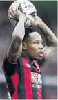  ??  ?? STICK: Nathaniel Clyne