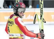  ?? ?? Vincent Kriechmayr (rechts) feierte mit dem ersten Sieg in Bormio ein echtes Highlight in seiner Karriere, Daniel Hemetsberg­er ärgerte sich