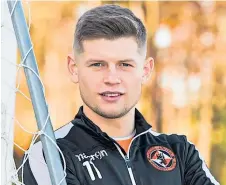  ??  ?? Dundee United attacker Cammy Smith.