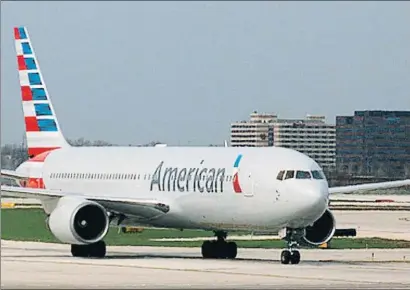  ?? JOF ?? American Airlines ha recuperado vuelos con Barcelona tras el parón del año pasado