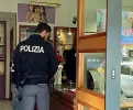  ??  ?? I rilievi della polizia