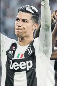  ?? FOTO: AP ?? Cristiano Ronaldo
No ha marcado en semis y final de Coppa