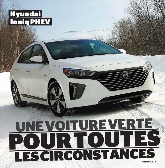  ??  ?? Hyundai Ioniq PHEV