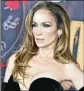  ?? GETTY IMAGES/TNS ?? Jennifer Lopez, after canceling some tour dates, including Atlanta, is pivoting to add oldies.