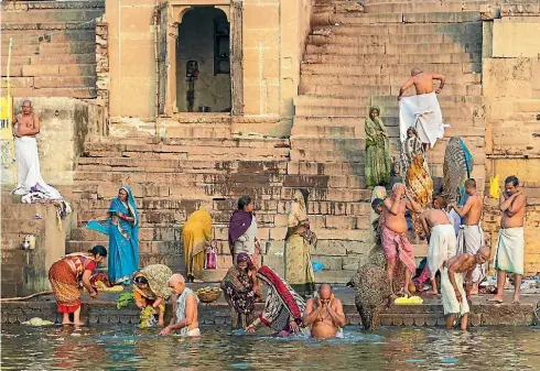  ?? ISTOCK ?? Varanasi is often considered Hinduism’s most sacred city.