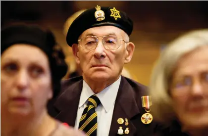  ?? PETER McCABE FILES ?? For years now, Allied veteran and Holocaust survivor Willie Glaser, 97, has told his story of Kristallna­cht and the Second World War. “I think it’s important to educate people, educate the public. A lot of people still don’t know what happened. A lot of people take things for granted.”