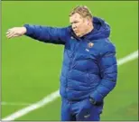  ??  ?? Ronald Koeman.