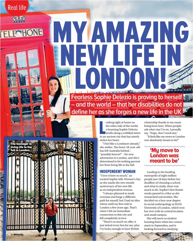 MY AMAZING NEW LIFE IN LONDON! PressReader