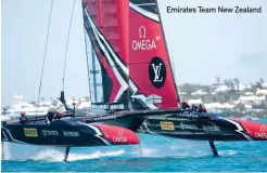  ??  ?? Emirates Team New Zealand