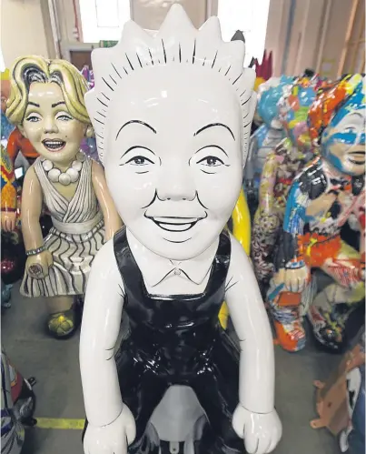  ?? Picture: Chris Austin. ?? Oor Wullie sat at the top of last year’s Impact 100 list.