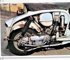  ??  ?? Above: Project 137 – the twin- cylinder had many technologi­cal advances but failed to reach the production stage.