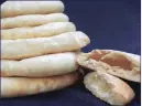  ??  ?? Pita bread