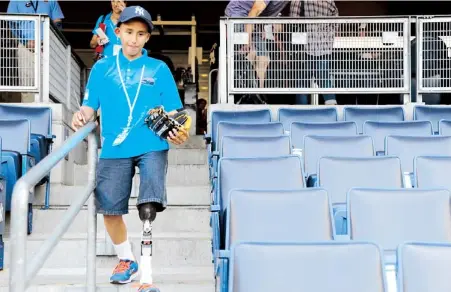  ??  ?? “MI OTRO sueño es regresar al Yankee Stadium, pero a jugar”, dijo Álex Gabriel.