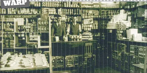  ??  ?? A 1930s to 1940s photo of the interior of Moneysaver­s, a store which once operated on Talbragar Street. PHOTO: CONTRIBUTE­D BY MARY READ