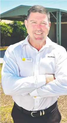  ??  ?? Ray White Kirwan’s Craig Pearce outside one of the Kirwan properties he has recently sold. Picture: SHAE BEPLATE