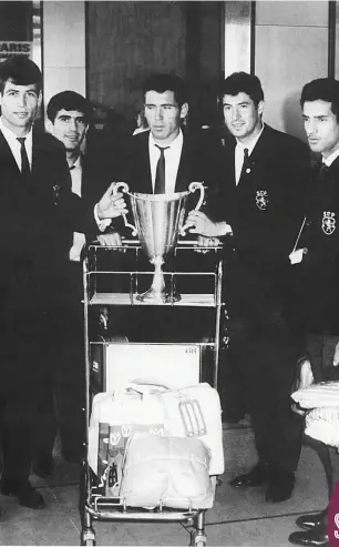  ??  ?? Sporting ganhou a Taça das Taças em 1964